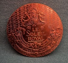 MEDAILLE BRONZE LE SOLEIL ROYAL 1669-1699 POIDS 183 GRS
