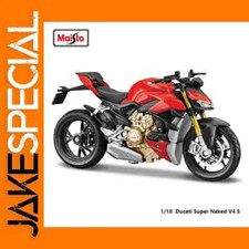 Moto Miniature Maisto 1:18 Ducati Monster 2021 Model Motorcycle Modèle Réduit