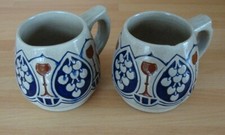 LOT DE 2 VERRES TASSES A VIN SPRITZ - EN GRES - POTERIE - BETSCHDORF ?