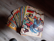 Lot  de 52 Journal Tintin