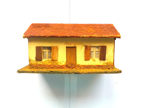 Décor maquette maison bois - décor, en