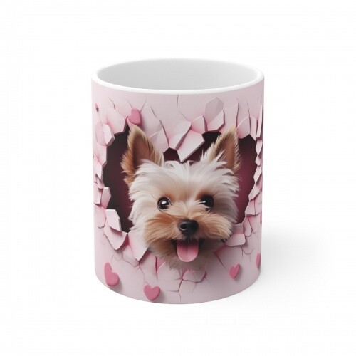 Mug chien yorkshire idée - chien,