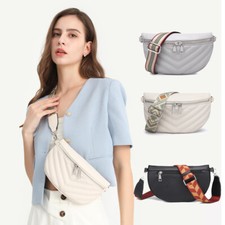 Sac banane décontracté pour femme, petit sac à bandoulière exquis