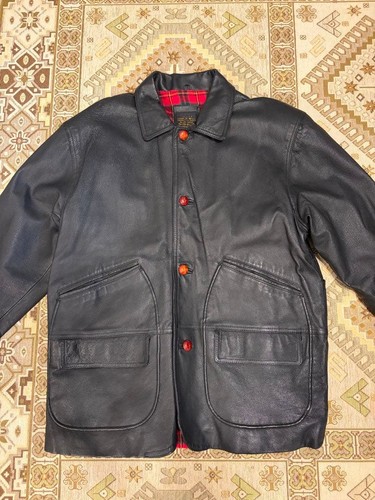 Avirex veste cuir peau de - veste,