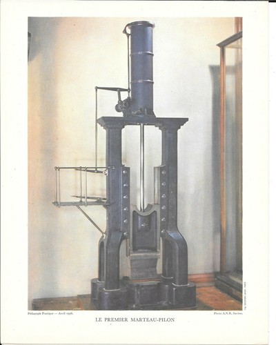 Premier marteau pilon - marteau-pilon, &