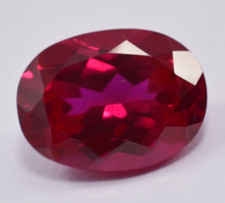 7.50 CT Naturel Certifié Burma Pigeon Rouge Sang Rubis Ovale Coupe non Chauffé