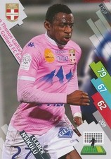ETG-10 CLARCK NSIKULU # EVIAN THONON CARD ADRENALYN FOOT 2015 PANINI