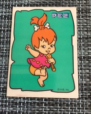 ancien autocollant pez bonbon