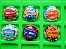 6 capsules de champagne