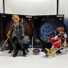 Kingdom Hearts Ichiban Kuji Sora A Prize + Roxas Last One Figurine Japon Auth...