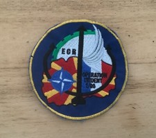 INSIGNE TISSU OPEX ECR OPÉRATION TRIDENT  1/99 OCCASION