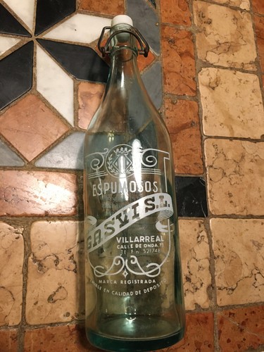 Ancienne bouteille limonade - ancienne,