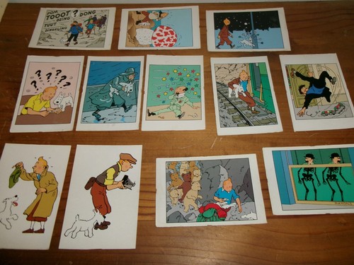 Cartes postales tintin - 12, "tintin"