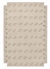 Big Buds Hand-Tufted 100% Wool