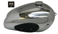 BSA B31 B33 piston modèle réservoir d'essence chromé avec bouchon +...