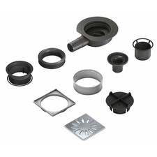 Siphon de sol extra-plat - Faible hauteur - Wedi Fundo Mini Max Wedi