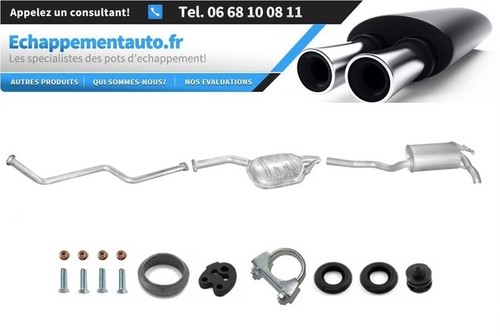échappement mercedes w201 190 - Échappement,