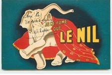 Publicité - Cappiello - Je ne fume que Le Nil - Eléphant - Eléphant - 6475
