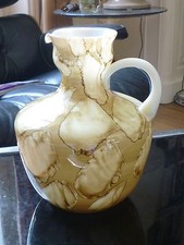 ANCIEN TRES GRAND PICHET  EN PATE DE VERRE CLICHY