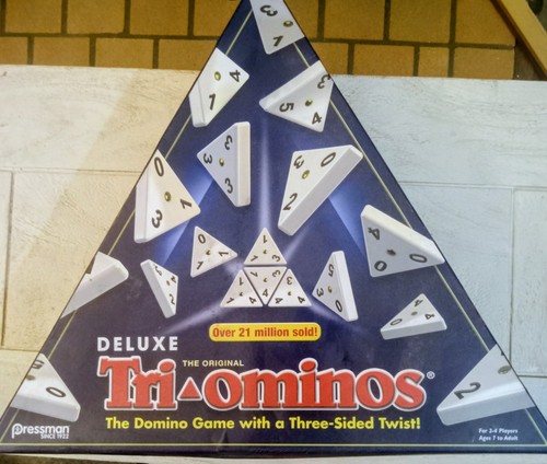 Pressman deluxe triominos tile - pressman,