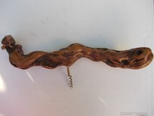 Gigantesque tire-bouchon cep sarment vigne 42 cm vin vigneron bouteille XXXL !