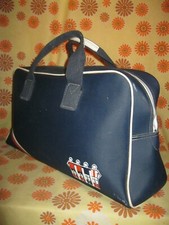Vintage 80s Ancien SAC DE SPORT pour CHAUSSURES de FOOTBALL RUGBY MADE IN FRANCE