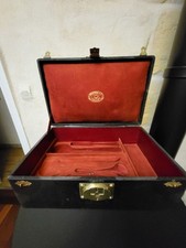 Argentier Ancien Coffret Écrin vide en Chêne pour Ménagère Christofle