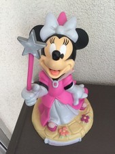Tirelire – Minnie Mouse - Fée Princesse – 22 cm – Disneyland Paris - TBE