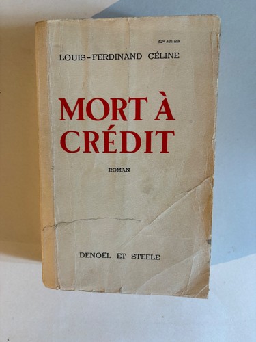 Céline mort crédit - à,