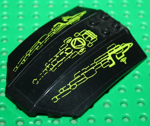 Lego atlantis black - atlantis, windscreen