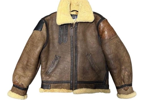 Veste flight mouton - mouton, en
