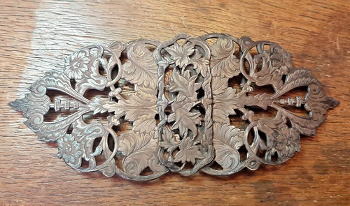 Ancienne boucle ceinture en - boucle, de