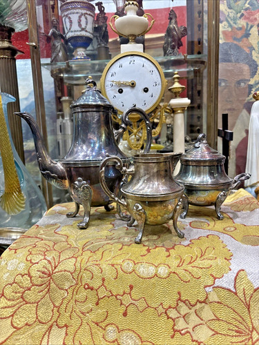 Ancien service café - a,