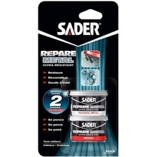 Sader Epoxy Repare Metal,mastic polyester,reconstituer des métaux