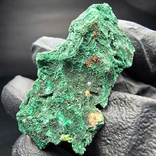 Spécimen rare de malachite, vert Kaokoveld, collection minérale 38*23*16mm