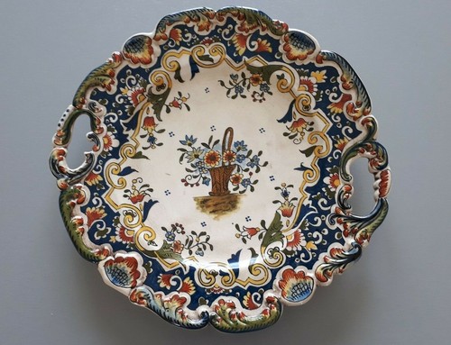 Ancienne assiette rouen - ancienne,
