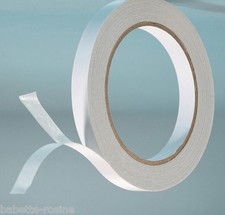 ROULEAU RUBAN ADHÉSIF DOUBLE FACE TRANSPARENT ** 5 mm x 12 M ** SCRAP CARTERIE