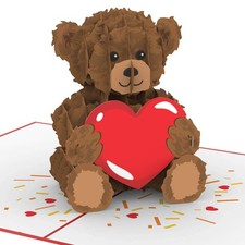 Carte pop-up Ours en Peluche