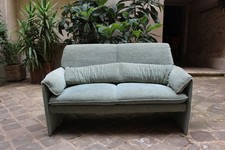 Canapé Leolux Bora Bèta 2 places sofa par Axel Enthoven, 1990', vert bleu pastel