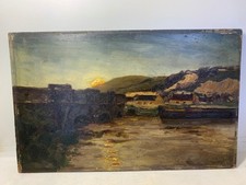 ANCIENNE PEINTURE SUR BOIS