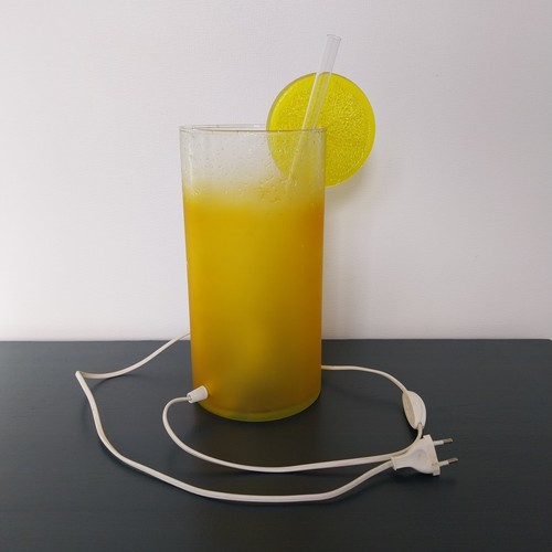 Vintage grande lampe - vintage,