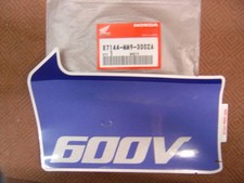 décor carénage coté gauche type1.2 de XL600VH 87 HONDA 87144-MM9-300ZA