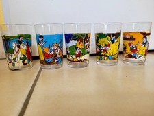 Lot 5 Verres A Moutarde Disney