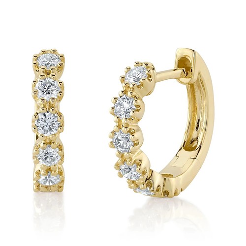 14k jaune diamant couronne - or,