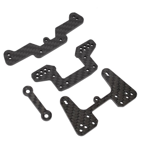 Carbon front rear shock - front, stay