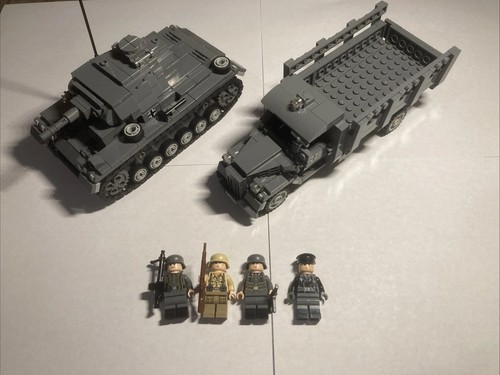 Lego ww2 panzer moc and - lego,
