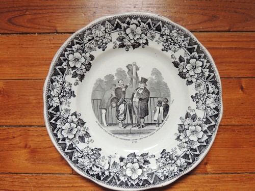 Assiette parlante creil - parlante,
