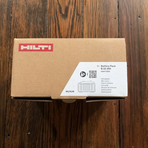 Hilti 260 battery pack - hilti,