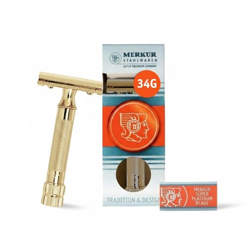 Safety rasoir 34g gold - hd,
