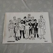 Affiche BD Tintin – 49 x 35 cm – Editions CASTERMAN